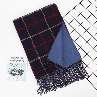 Winter new imitation cashmere double plaid scarf ladies thick warm shawl dual-use scarf
Winter new imitation cashmere double plaid scarf ladies thick warm shawl dual-use scarf