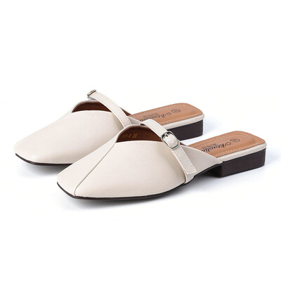 A520 Korean fashion sweet banquet slim womens shoes flat with shallow mouth Baotou super moved af
A520 Korean fashion sweet banquet slim womens shoes flat with shallow mouth Baotou super moved af