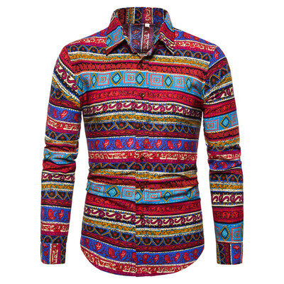 Tailored Mens Summer Fashion Business Leisure Printing Long-sleeved Shirt Top Blouse
Tailored Mens Summer Fashion Business Leisure Printing Long-sleeved Shirt Top Blouse