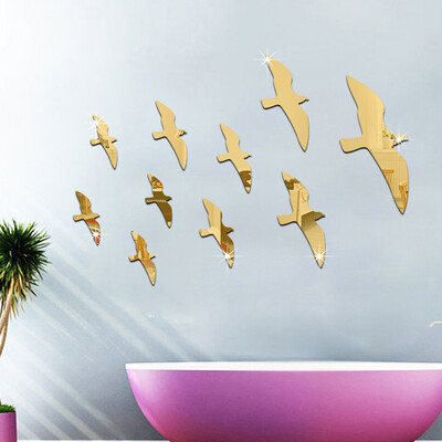 Toponeto Acrylic 3D Seagull Bird Combination Mirror Effect Wall Sticker Decal Home Decor
Toponeto Acrylic 3D Seagull Bird Combination Mirror Effect Wall Sticker Decal Home Decor