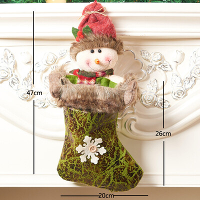 Toponeto Christmas Stocking Mini Sock Santa Claus Candy Gift Bag Xmas Tree Hanging Decor
Toponeto Christmas Stocking Mini Sock Santa Claus Candy Gift Bag Xmas Tree Hanging Decor