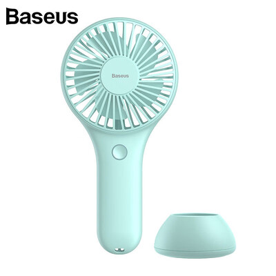 Baseus USB mini portable handheld fan with base colorful air coolong fan for outdoor or home
Baseus USB mini portable handheld fan with base colorful air coolong fan for outdoor or home