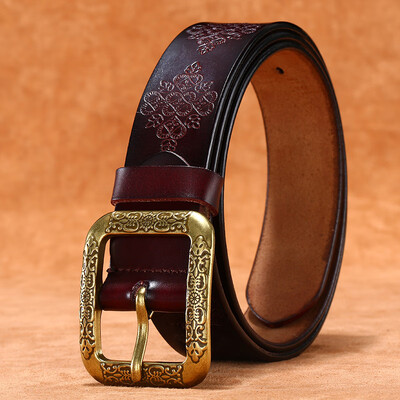 New mens&womens universal leather belt bronze pin buckle belt casual fashion wide belt
New mens&womens universal leather belt bronze pin buckle belt casual fashion wide belt