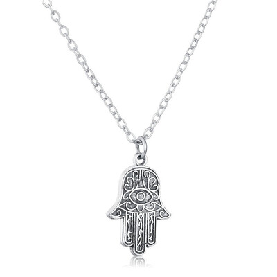 2019 Women Fashion Pendant Necklace Lucky Hand Design Charm Personality Necklace Trendy Jewelry Female Silver Color
2019 Women Fashion Pendant Necklace Lucky Hand Design Charm Personality Necklace Trendy Jewelry Female Silver Color