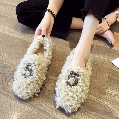 Flat-soled womens shoes new autumn shoes Korean version Baitie fashion fairy geomantic drill wool shoes round-headed single shoes
Flat-soled womens shoes new autumn shoes Korean version Baitie fashion fairy geomantic drill wool shoes round-headed single shoes