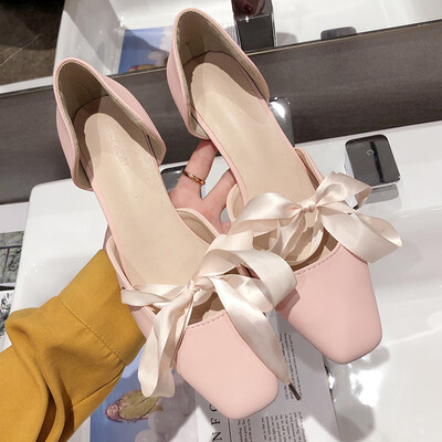 Little Fresh Girl High-heeled Shoes Female Summer Korean Edition Square Head Butterfly Tie&Fine-heeled Sandals Chic
Little Fresh Girl High-heeled Shoes Female Summer Korean Edition Square Head Butterfly Tie&Fine-heeled Sandals Chic