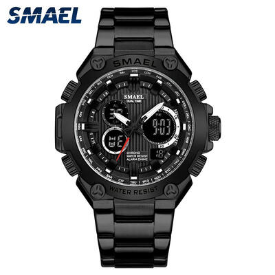 SMAEL 1363 30m Waterproof Digital Wristwatch Mens Sports Quartz Watch With Calendar Display
SMAEL 1363 30m Waterproof Digital Wristwatch Mens Sports Quartz Watch With Calendar Display