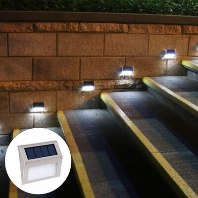LED Solar Powered Wall Lamp Energy Saving LED Outdoor Garden Pathway Street Stairs Waterproof Security Light
LED Solar Powered Wall Lamp Energy Saving LED Outdoor Garden Pathway Street Stairs Waterproof Security Light