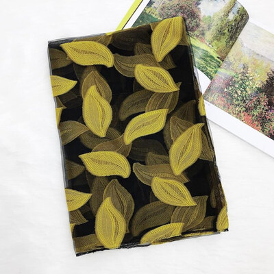 1Pc Fashion Design Leafs Embroidered Organza Scarves And Shawls Scarf For Women
1Pc Fashion Design Leafs Embroidered Organza Scarves And Shawls Scarf For Women