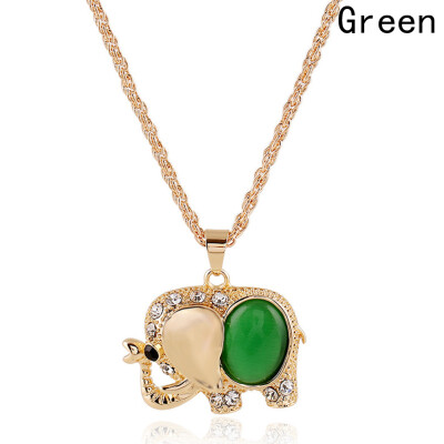Cute Elephant Colorful Necklace - Hot Sale Fashion Thailand Stone Buddha Sweater Chain Opal White Elephant Necklace Pendant
Cute Elephant Colorful Necklace - Hot Sale Fashion Thailand Stone Buddha Sweater Chain Opal White Elephant Necklace Pendant