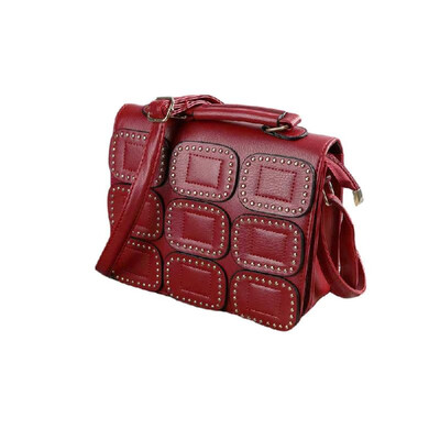 Fashion Women Crossbody Bag PU Leather Rivet Flap Magnetic Press Stud Shoulder Bag Handbag
Fashion Women Crossbody Bag PU Leather Rivet Flap Magnetic Press Stud Shoulder Bag Handbag
