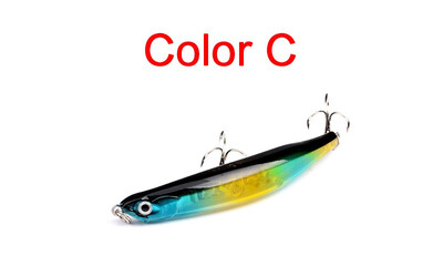 VISSEN 1pcslot 11cm 11g Artificial Fishing Lure VIB Lures Pencil Hard Plastic Bait Trolling Bionic Minor Fishing StickBait
VISSEN 1pcslot 11cm 11g Artificial Fishing Lure VIB Lures Pencil Hard Plastic Bait Trolling Bionic Minor Fishing StickBait