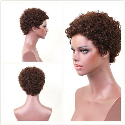 ELEMENT Synthetic Wig Mix full Human Hair wigs 6 Inch Fashion Short Curly Short Wig For African American Women Free Shipping
ELEMENT Synthetic Wig Mix full Human Hair wigs 6 Inch Fashion Short Curly Short Wig For African American Women Free Shipping