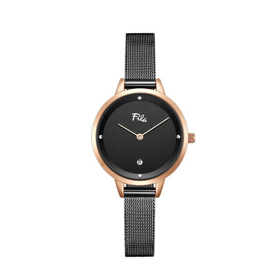 FILA Watch Womens 31mm Black Dial Milanese Stainless Steel Strap Fashion Ms Simple Quartz Student Watch FLL38-667-103-P03
FILA Watch Womens 31mm Black Dial Milanese Stainless Steel Strap Fashion Ms Simple Quartz Student Watch FLL38-667-103-P03