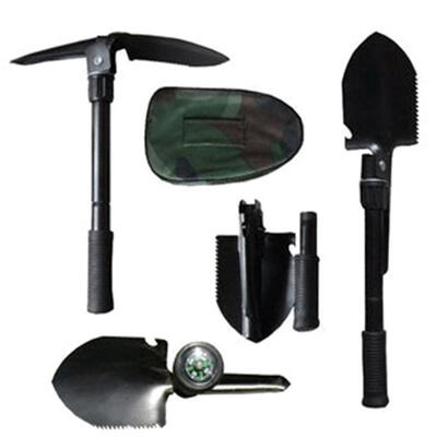 Multifunctional Military Stainless Steel Tri-fold Shovel Portable Micro Folding Survival Spade For Outdoor Activity
Multifunctional Military Stainless Steel Tri-fold Shovel Portable Micro Folding Survival Spade For Outdoor Activity