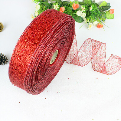 Toponeto New 10m Messy Net Lock Dusting Christmas Ribbon Christmas Tree Decoration Ribbon
Toponeto New 10m Messy Net Lock Dusting Christmas Ribbon Christmas Tree Decoration Ribbon