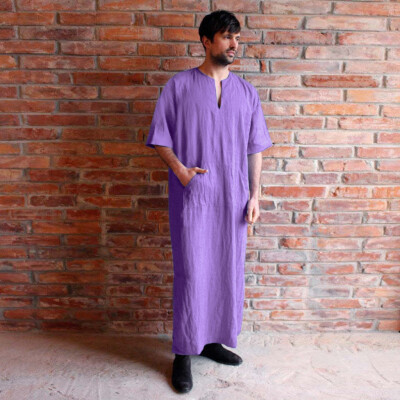 Toponeto Mens Vintage Baggy Cotton Linen Solid Short Sleeve Retro T Shirts Tops Robe
Toponeto Mens Vintage Baggy Cotton Linen Solid Short Sleeve Retro T Shirts Tops Robe