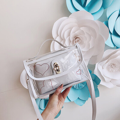 Tailored Womens Fashion Transparent Small Square Bag Female Jelly Bag Wild Shoulder Bag
Tailored Womens Fashion Transparent Small Square Bag Female Jelly Bag Wild Shoulder Bag