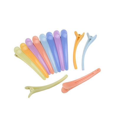 〖Follure〗12 Pcs Multicolor Plastic Duck Teeth Hair Clips Hairdressing Salon Hairpins Non
〖Follure〗12 Pcs Multicolor Plastic Duck Teeth Hair Clips Hairdressing Salon Hairpins Non