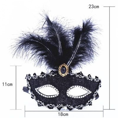 FUNNYBUNNY Leather Feather Mask Prom Mask Party Christmas Halloween Masquerade Mask Adults Upper Half Face
FUNNYBUNNY Leather Feather Mask Prom Mask Party Christmas Halloween Masquerade Mask Adults Upper Half Face