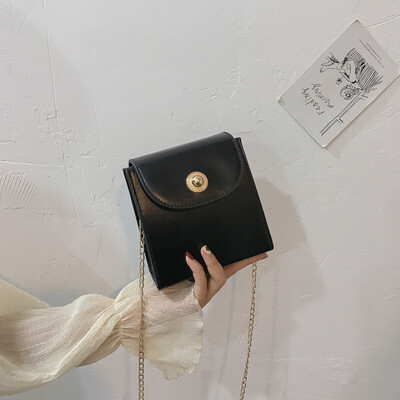 2019 new fashion Korean version of the chain shoulder Messenger bag female casual retro simple wild color small square bag
2019 new fashion Korean version of the chain shoulder Messenger bag female casual retro simple wild color small square bag