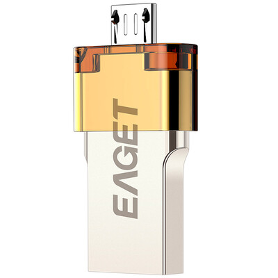 EAGET V80 64GB Encryption Metal Tablet PC USB Flash Drive USB30 OTG Smartphone Pen Drive Micro USB Portable Storage Memory
EAGET V80 64GB Encryption Metal Tablet PC USB Flash Drive USB30 OTG Smartphone Pen Drive Micro USB Portable Storage Memory