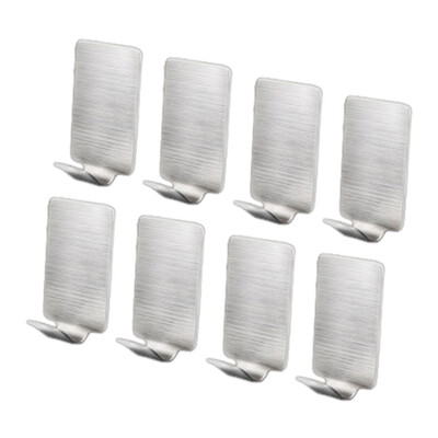 Toponeto 8Pcs Bathroom Kitchen Self Adhesive Hook Towel And Robe Brushed Stainless Steel
Toponeto 8Pcs Bathroom Kitchen Self Adhesive Hook Towel And Robe Brushed Stainless Steel