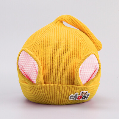 Korean version of autumn&winter baby childrens new knitted cotton sleeve hat rabbit ears letter cartoon fashion single hat
Korean version of autumn&winter baby childrens new knitted cotton sleeve hat rabbit ears letter cartoon fashion single hat