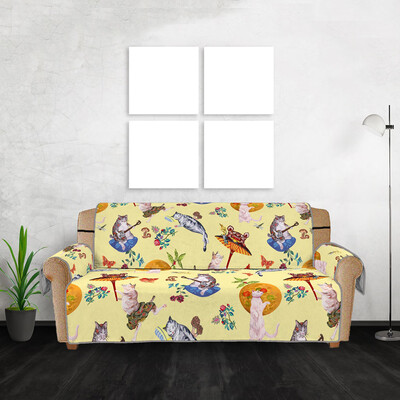 Toponeto Anti-Slip Quilted Sofa Couch Cover Chair Pet Dog Kids Mat Furniture Protector 
Toponeto Anti-Slip Quilted Sofa Couch Cover Chair Pet Dog Kids Mat Furniture Protector