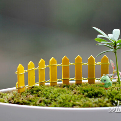 Toponeto 2pc Wood Fence Palisade Miniature Garden Home Decoration Mini DIY Craft Micro
Toponeto 2pc Wood Fence Palisade Miniature Garden Home Decoration Mini DIY Craft Micro