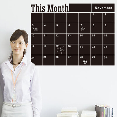〖Follure〗4358cm Blackboard Sticker Schedule Sticker Wall Sticker Removable Art Decors
〖Follure〗4358cm Blackboard Sticker Schedule Sticker Wall Sticker Removable Art Decors