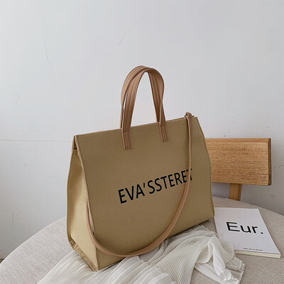 chic casual canvas big bag high-capacity high-capacity portable womens bag new 2019 atmosphere single-shoulder bag messenger
chic casual canvas big bag high-capacity high-capacity portable womens bag new 2019 atmosphere single-shoulder bag messenger