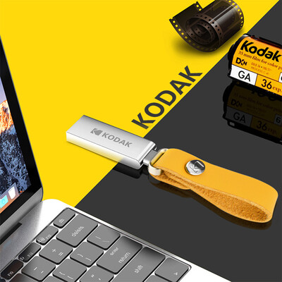 Kodak K122 64G U Disk Metal Portable USB Flash Drive Waterproof Mini Memory Stick Car Pen Drives Flashdisk USB20 Silver with Slin
Kodak K122 64G U Disk Metal Portable USB Flash Drive Waterproof Mini Memory Stick Car Pen Drives Flashdisk USB20 Silver with Slin