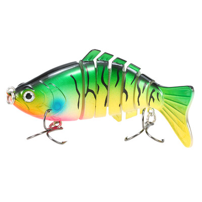 Multi Jointed Fishing Lure Lifelike 7 Segments Hard Crankbait Fishing Lure Swimbait Fish Hook Fishing Tackle
Multi Jointed Fishing Lure Lifelike 7 Segments Hard Crankbait Fishing Lure Swimbait Fish Hook Fishing Tackle