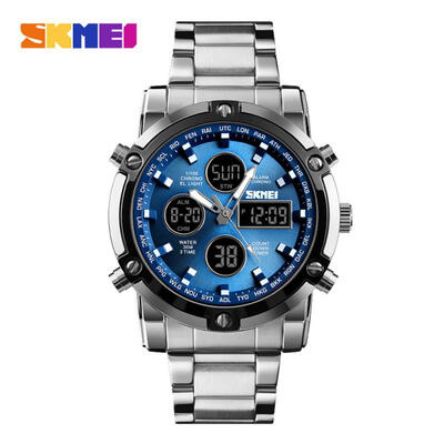 SKMEI Fashion Multifunction Mens Wrist Watch 30m Waterproof Digital Watch With Week Date Stopwatch Alarm Clock
SKMEI Fashion Multifunction Mens Wrist Watch 30m Waterproof Digital Watch With Week Date Stopwatch Alarm Clock