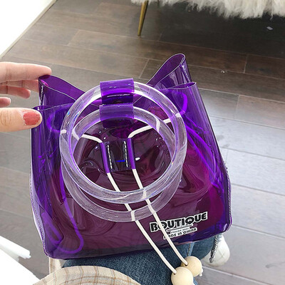 Tailored Womens Fashion Beam Mouth Transparent Diagonal Shoulder Bag Solid Color Handbag
Tailored Womens Fashion Beam Mouth Transparent Diagonal Shoulder Bag Solid Color Handbag