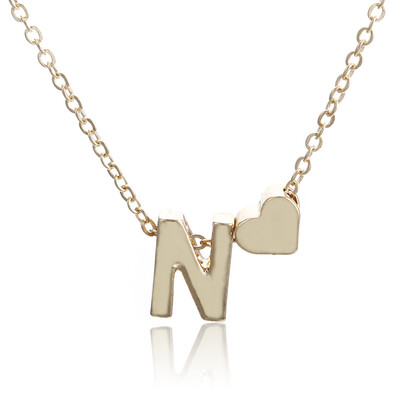 Stainless Steel Jewelry Choker Necklace Letter Necklace Women Gold Chain Female Nameplate Heart Necklace Copper Boho Girlfriend
Stainless Steel Jewelry Choker Necklace Letter Necklace Women Gold Chain Female Nameplate Heart Necklace Copper Boho Girlfriend