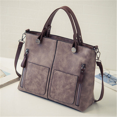 2017 New Casual shoulder bag Simple Women bag Fashion Retro Women Messenger handbags External Double pocket motorcycle bags
2017 New Casual shoulder bag Simple Women bag Fashion Retro Women Messenger handbags External Double pocket motorcycle bags
