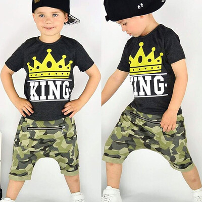 2PCS Toddler Kids Baby Boy Summer Clothes T-shirt TopsCamo Pants Shorts Outfits
2PCS Toddler Kids Baby Boy Summer Clothes T-shirt TopsCamo Pants Shorts Outfits