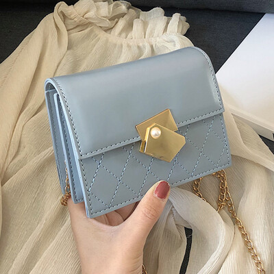 Ins new small bag women 2019 new western style chain bag fashion Joker slung Lingge small square bag
Ins new small bag women 2019 new western style chain bag fashion Joker slung Lingge small square bag