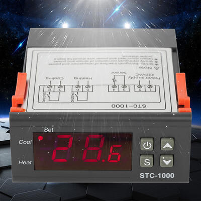 Greensen Thermostat Microcomputer Temperature Controller Digital Display Regulator High accuracy
Greensen Thermostat Microcomputer Temperature Controller Digital Display Regulator High accuracy