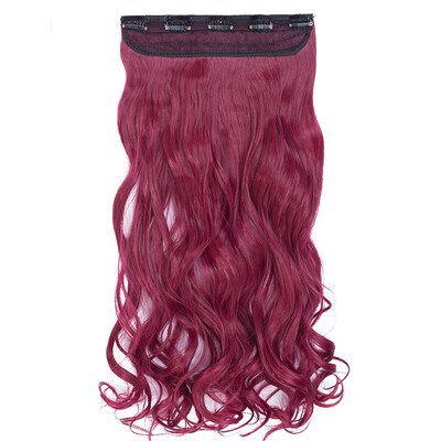 Synthetic Fiber Clips in on Hair Extension 34 Full Head One Piece 5 Clips Long Silky Straight Curly Wavy
Synthetic Fiber Clips in on Hair Extension 34 Full Head One Piece 5 Clips Long Silky Straight Curly Wavy
