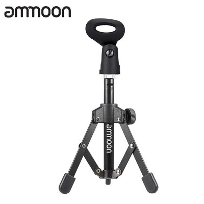 ammoon MS-12 Mini Foldable Adjustable Desktop Microphone Stand Tripod with MC4 Mic Clip Holder Bracket for Meeting Lectures Podcas
ammoon MS-12 Mini Foldable Adjustable Desktop Microphone Stand Tripod with MC4 Mic Clip Holder Bracket for Meeting Lectures Podcas