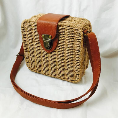 Multicolor Candy Color Women Use Handmade Straw Bag Mini Size Shoulder Beach Crossbody Handbags for Girl
Multicolor Candy Color Women Use Handmade Straw Bag Mini Size Shoulder Beach Crossbody Handbags for Girl