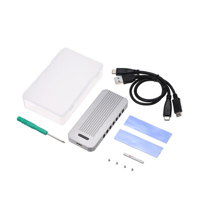 USB31 Type C PCI-E NVMe Hard Disk Case SSD Enclosure Adapter -KEY Connector 10Gbps M2 NGFF to USB 31 Converter Hard Disk Drive
USB31 Type C PCI-E NVMe Hard Disk Case SSD Enclosure Adapter -KEY Connector 10Gbps M2 NGFF to USB 31 Converter Hard Disk Drive