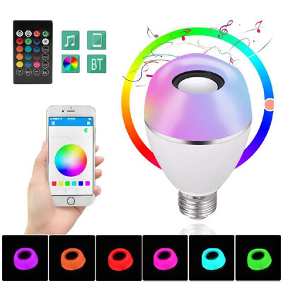AC100-240V 6W Intelligent BT42 Connected 2 in 1 Music Speaker Bulb E27 Base with Remote Control Supported Brightness Adjustable D
AC100-240V 6W Intelligent BT42 Connected 2 in 1 Music Speaker Bulb E27 Base with Remote Control Supported Brightness Adjustable D