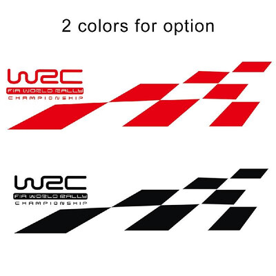 1 Pair Car Sticker WRC Style Grid Flag Decoration Sports Racing Stripe Graphic Stickers
1 Pair Car Sticker WRC Style Grid Flag Decoration Sports Racing Stripe Graphic Stickers
