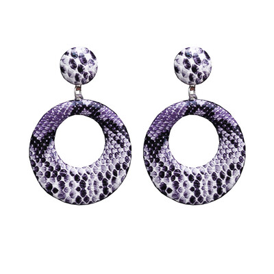 EK630 Oversize Vintage Drop Earrings for Women Large Geometric Statement Earrings PU Snake Skin Pendant Earrings Fashion Jewelry
EK630 Oversize Vintage Drop Earrings for Women Large Geometric Statement Earrings PU Snake Skin Pendant Earrings Fashion Jewelry