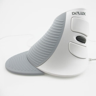 Delux M618 PC Computer Wired Vertical Mouse Ergonomic Mause USB 1600 DPI Optical 6 Button Upright Healthy Mice for PC Laptop
Delux M618 PC Computer Wired Vertical Mouse Ergonomic Mause USB 1600 DPI Optical 6 Button Upright Healthy Mice for PC Laptop