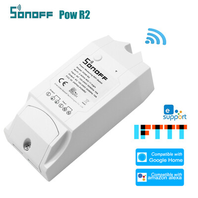 SONOFF WiFi Intelligent Switch Pow R2 ITEAD With Electricity Detection Statistics Current&Voltage Display Overload Protection
SONOFF WiFi Intelligent Switch Pow R2 ITEAD With Electricity Detection Statistics Current&Voltage Display Overload Protection